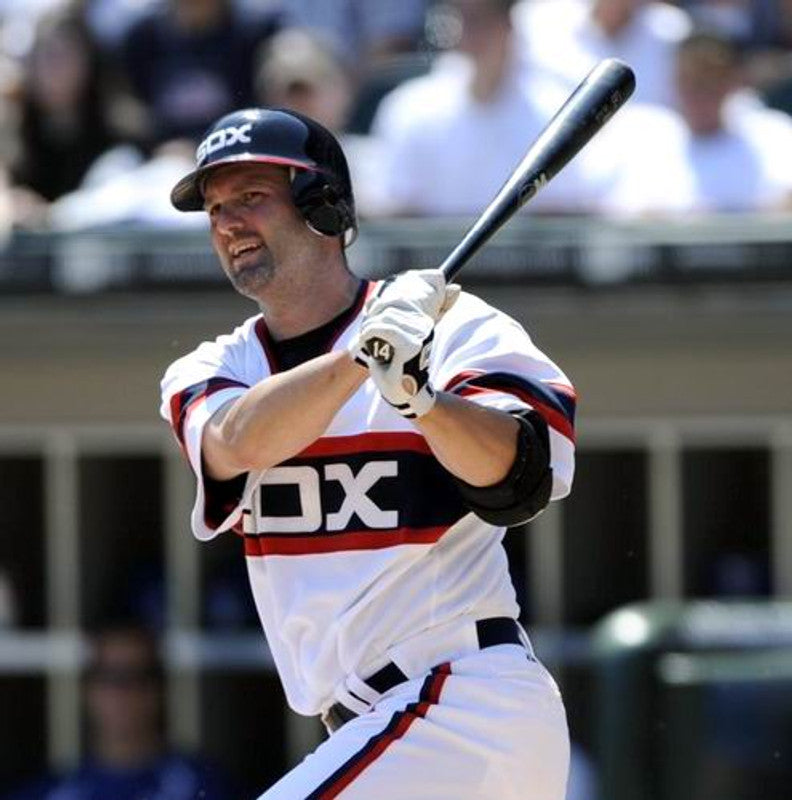 Chicago White Sox Paul Konerko 1980s MLB jersey front view