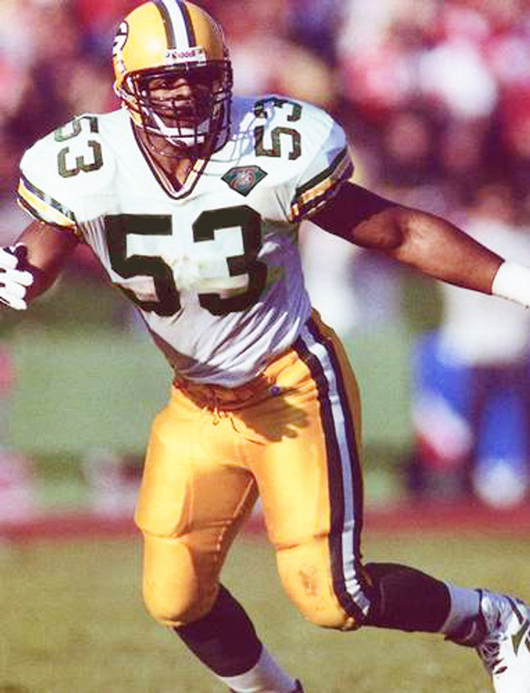 Green Bay Packers George Koonce NFL jersey front view