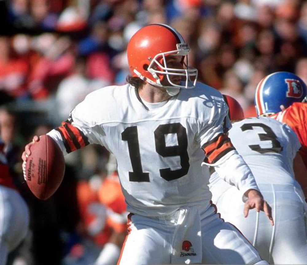 Cleveland Browns Bernie Kosar NFL jersey front view