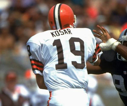 Cleveland Browns Bernie Kosar NFL jersey front view