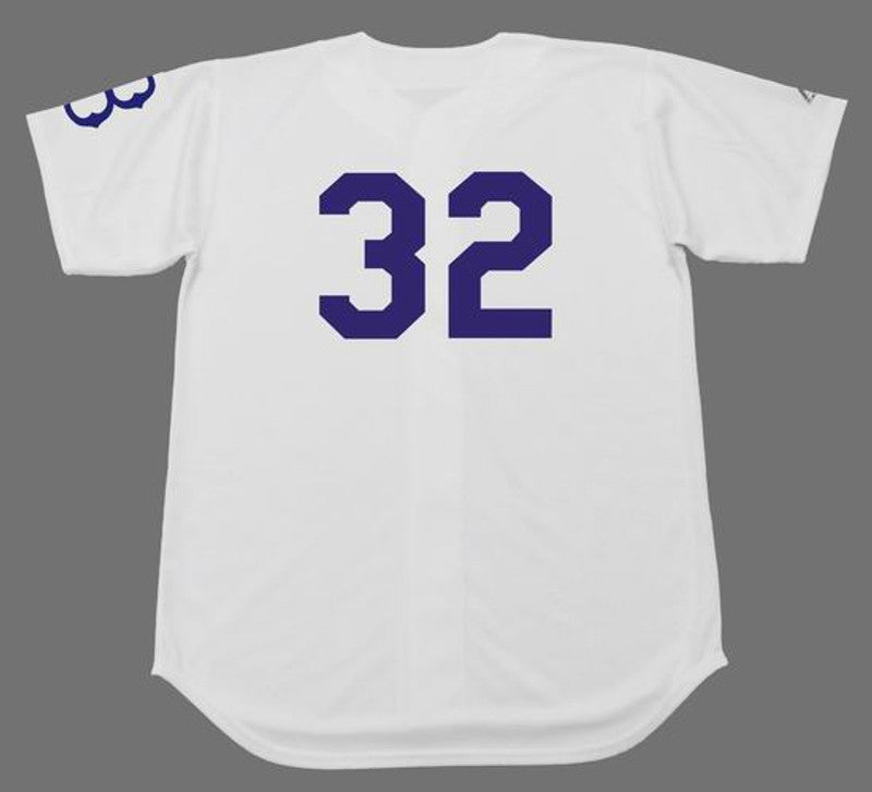Sandy Koufax Brooklyn Dodgers 1950S Home Baseball Throwback Baseball Jersey jersey front view