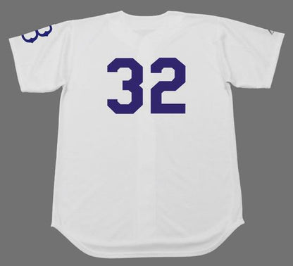 Sandy Koufax Brooklyn Dodgers 1950S Home Baseball Throwback Baseball Jersey jersey front view