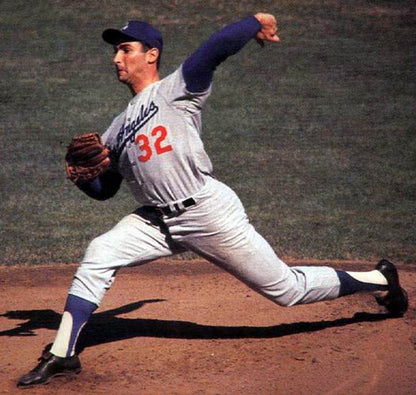 Los Angeles Dodgers Sandy Koufax MLB jersey front view