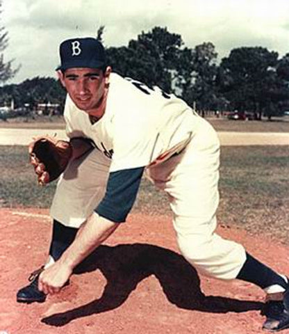 Brooklyn Dodgers 1950S Cooperstown Throwback Home Baseball Stitched Jersey jersey front view