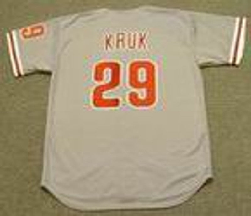 Philadelphia Phillies John Kruk MLB jersey front view