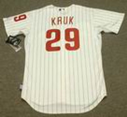 Philadelphia Phillies John Kruk MLB jersey front view