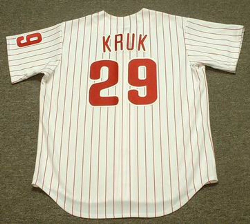 Philadelphia Phillies John Kruk MLB jersey front view