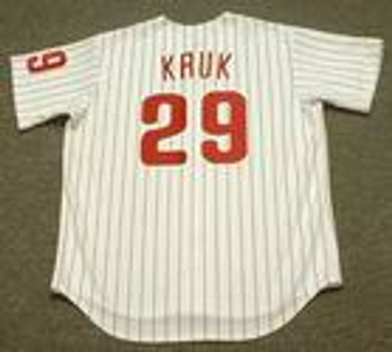 Philadelphia Phillies John Kruk MLB jersey front view