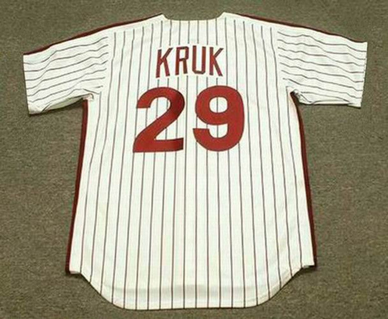 Philadelphia Phillies John Kruk MLB jersey front view