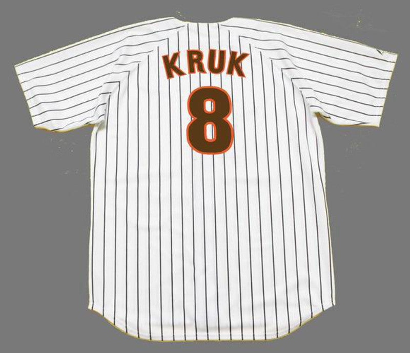 San Diego Padres John Kruk Cooperstown MLB jersey front view