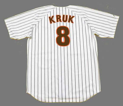 San Diego Padres John Kruk Cooperstown MLB jersey front view