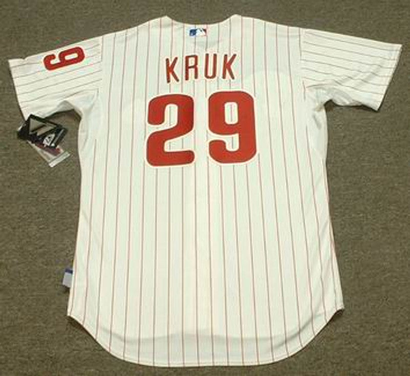 Philadelphia Phillies John Kruk MLB jersey front view