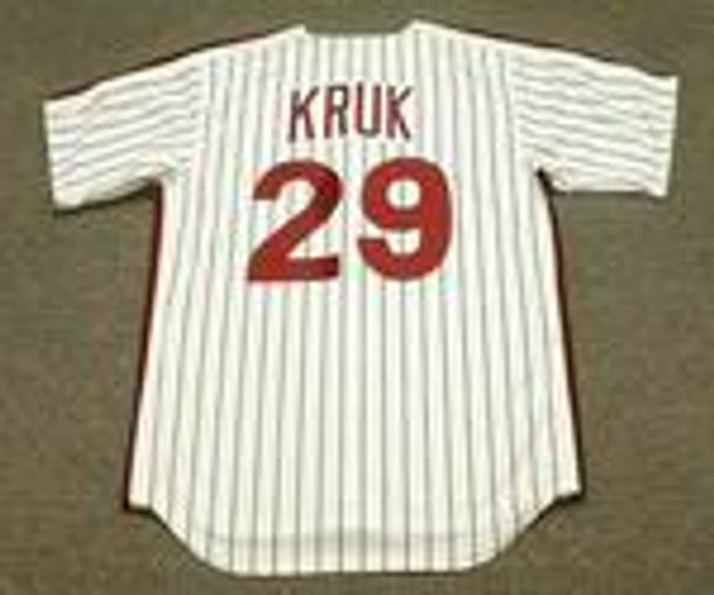 Philadelphia Phillies John Kruk MLB jersey front view