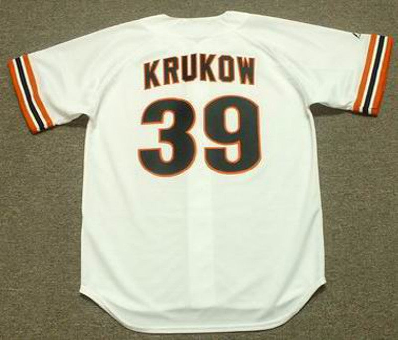 San Francisco Giants Mike Krukow Cooperstown MLB jersey front view