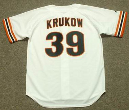 San Francisco Giants Mike Krukow Cooperstown MLB jersey front view