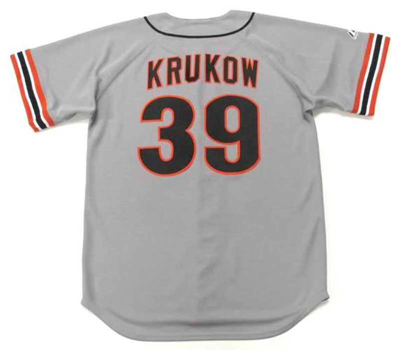 San Francisco Giants Mike Krukow MLB jersey front view