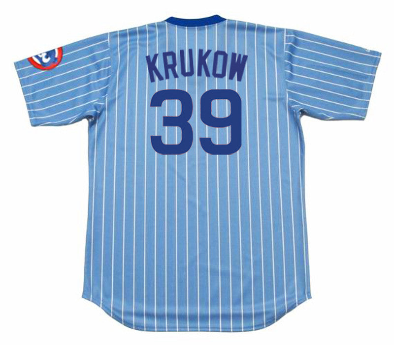 Chicago Cubs Mike Krukow MLB jersey front view