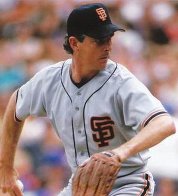 San Francisco Giants Mike Krukow MLB jersey front view