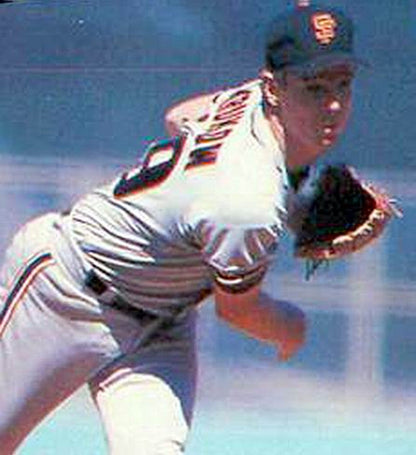 San Francisco Giants Mike Krukow MLB jersey front view