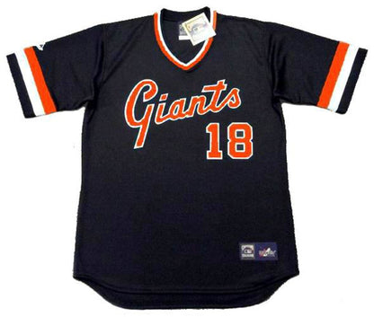 DK SFG 1982 Cooperstown Away Baseball Stitched Jersey, Vintage Baseball Jersey, Retro Sewn Jersey