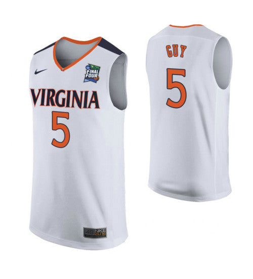 Kyle Guy Virginia Cavaliers White Final Four College Basketball Jersey | Stitched Jersey RTJS 3540