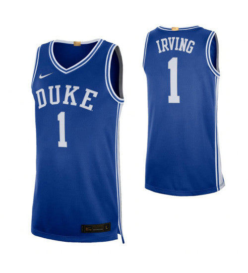 Duke Blue Devils 1 Kyrie Irving Royal College Basketball Jersey 6915 | Stitched Jersey RTJS 4833