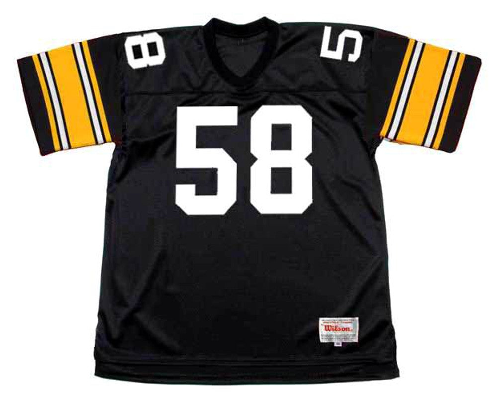 Pittsburgh Steelers Jack Lambert NFL jersey front view