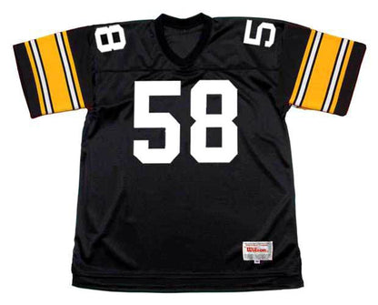 Pittsburgh Steelers Jack Lambert NFL jersey front view