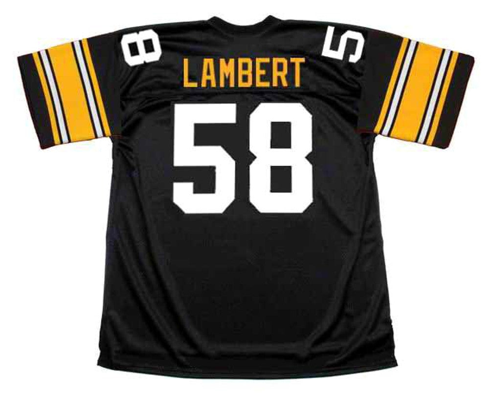 Pittsburgh Steelers Jack Lambert NFL jersey front view