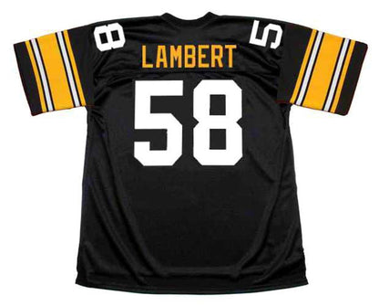 Pittsburgh Steelers Jack Lambert NFL jersey front view