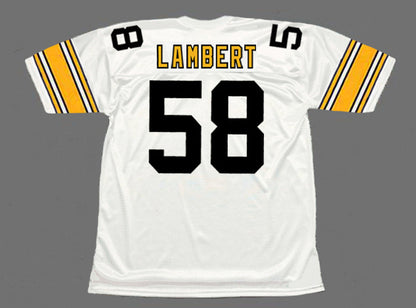 Pittsburgh Steelers Jack Lambert NFL jersey front view