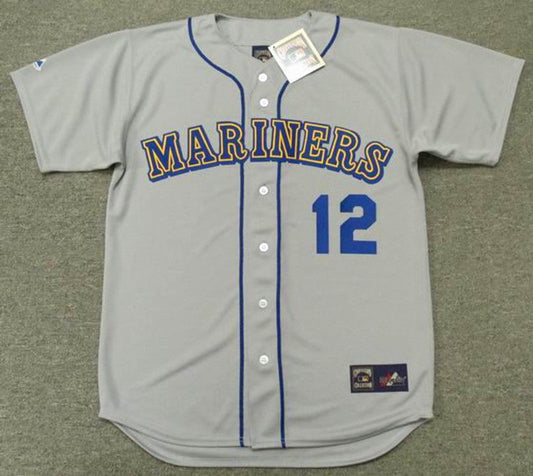 Seattle Mariners Mark Langston Cooperstown MLB jersey front view