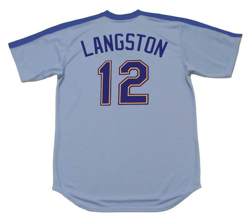 Seattle Mariners Mark Langston Cooperstown MLB jersey front view