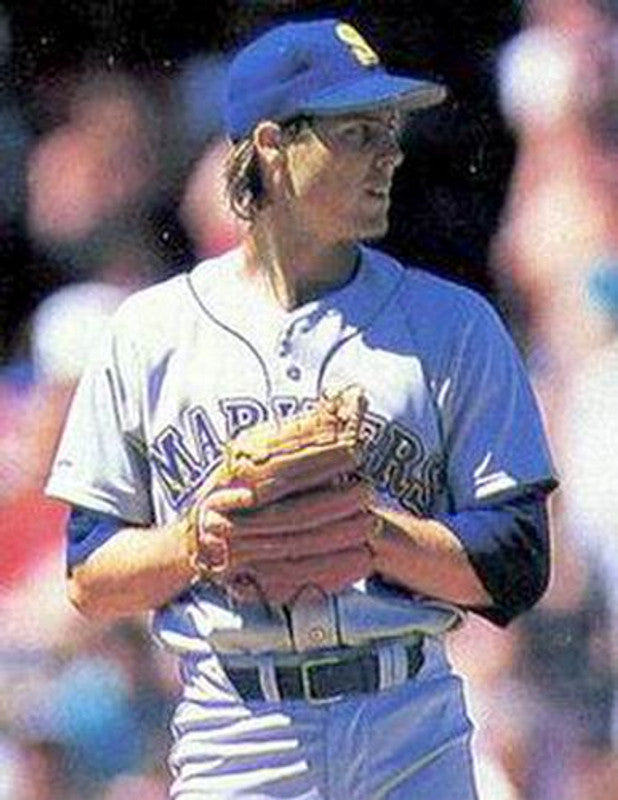 Seattle Mariners Mark Langston Cooperstown MLB jersey front view