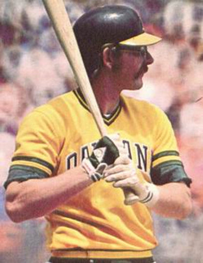 Oakland Athletics 1980s Cooperstown Name Number MLB jersey front view