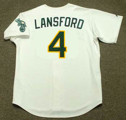 Oakland Athletics Carney Lansford MLB jersey front view
