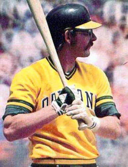 Oakland Athletics Carney Lansford Cooperstown MLB jersey front view