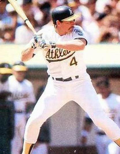 Oakland Athletics Carney Lansford MLB jersey front view