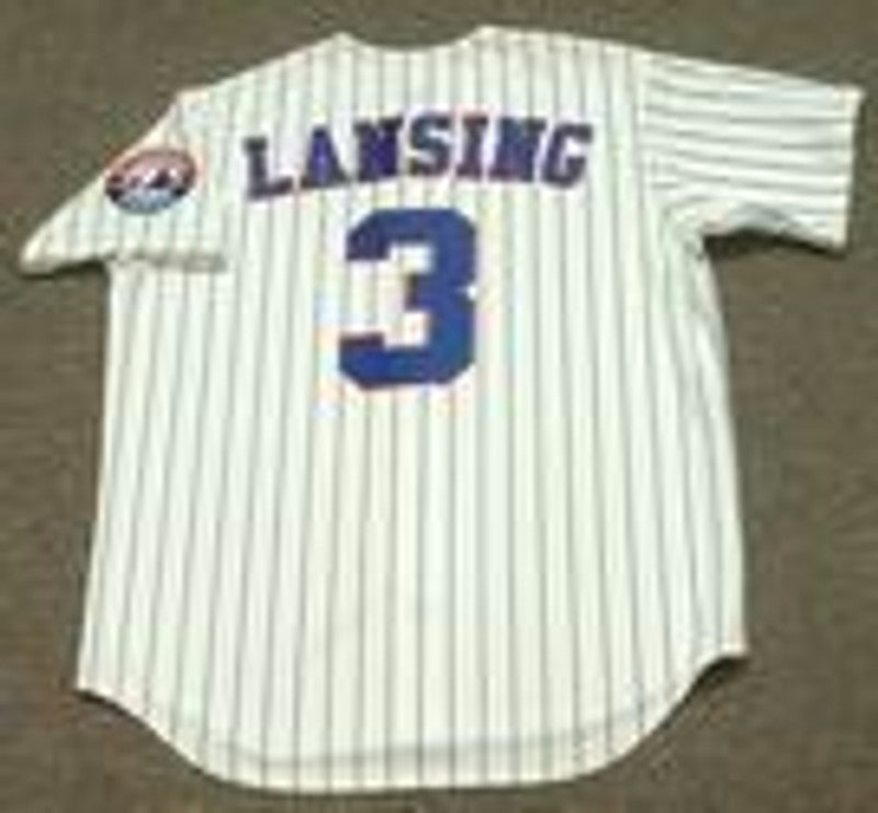 Montreal Expos Mike Lansing MLB jersey front view