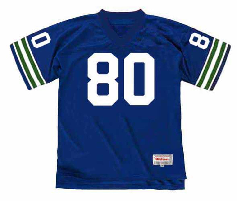 Seattle Seahawks Steve Largent NFL jersey front view