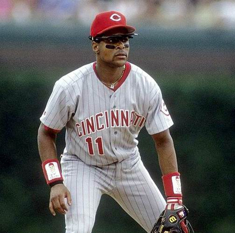 Cincinnati Reds 1990s Name Number MLB jersey front view