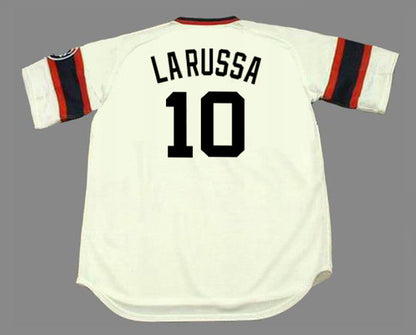 Chicago White Sox Tony Larussa Cooperstown MLB jersey front view