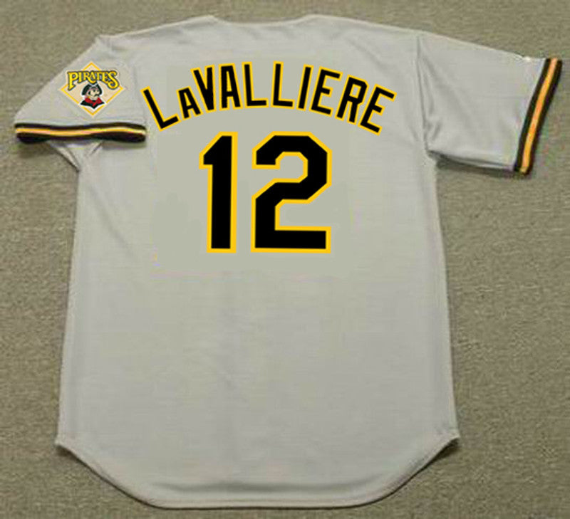 Pittsburgh Pirates Mike Lavalliere MLB jersey front view
