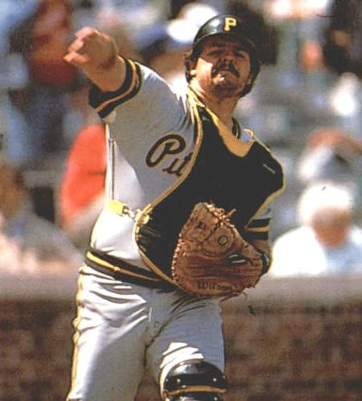 Pittsburgh Pirates Mike Lavalliere MLB jersey front view