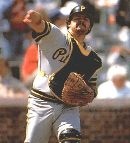 Pittsburgh Pirates Mike Lavalliere MLB jersey front view
