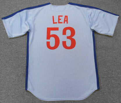 Montreal Expos Charlie Lea MLB jersey front view