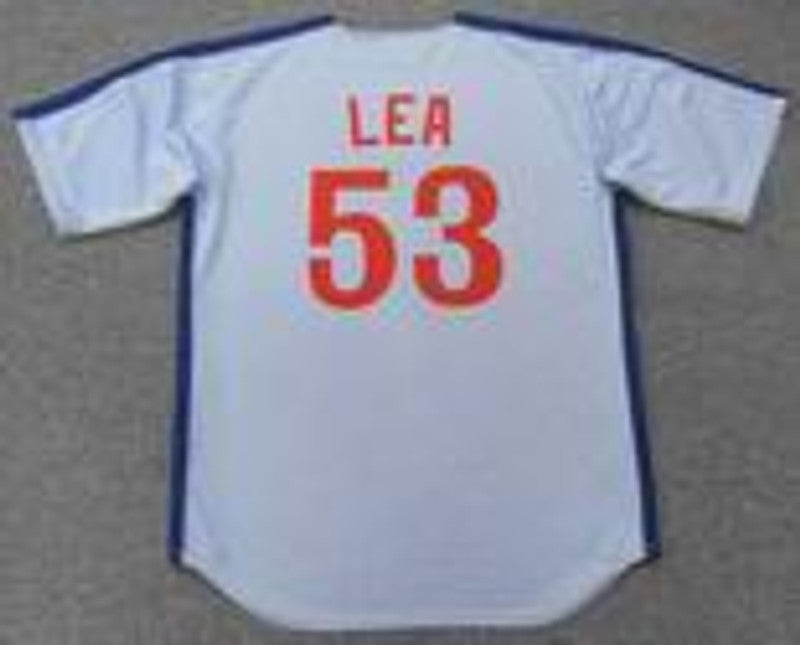 Montreal Expos Charlie Lea MLB jersey front view