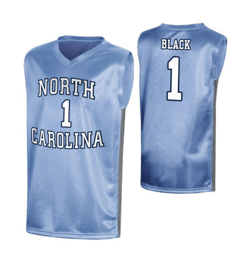 North Carolina Tar Heels 1 Leaky Black Royal College Basketball Jersey | Stitched Jersey RTJS 8153