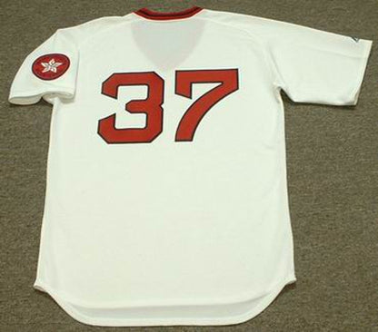 Boston Red Sox Bill Lee Cooperstown MLB jersey front view