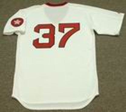 Boston Red Sox Bill Lee Cooperstown MLB jersey front view